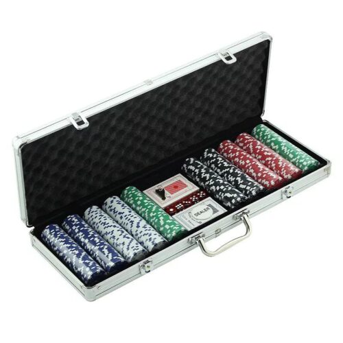 maletín de fichas de poker
