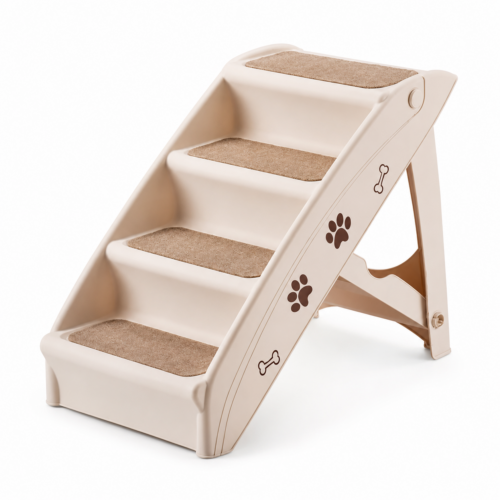 Escalera para Mascotas Plegable para Cama y Sofa